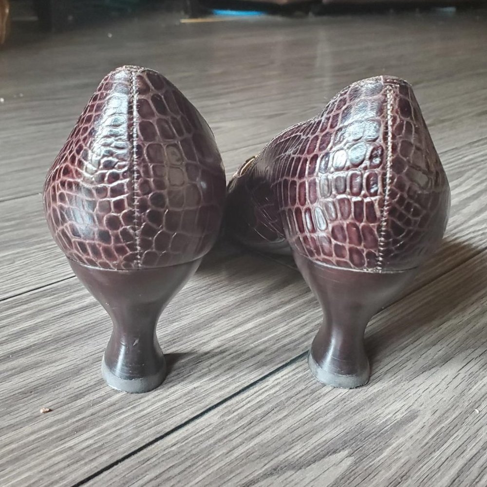 Franco Sarto Leopard Heels 8.5 - Picture 5 of 5